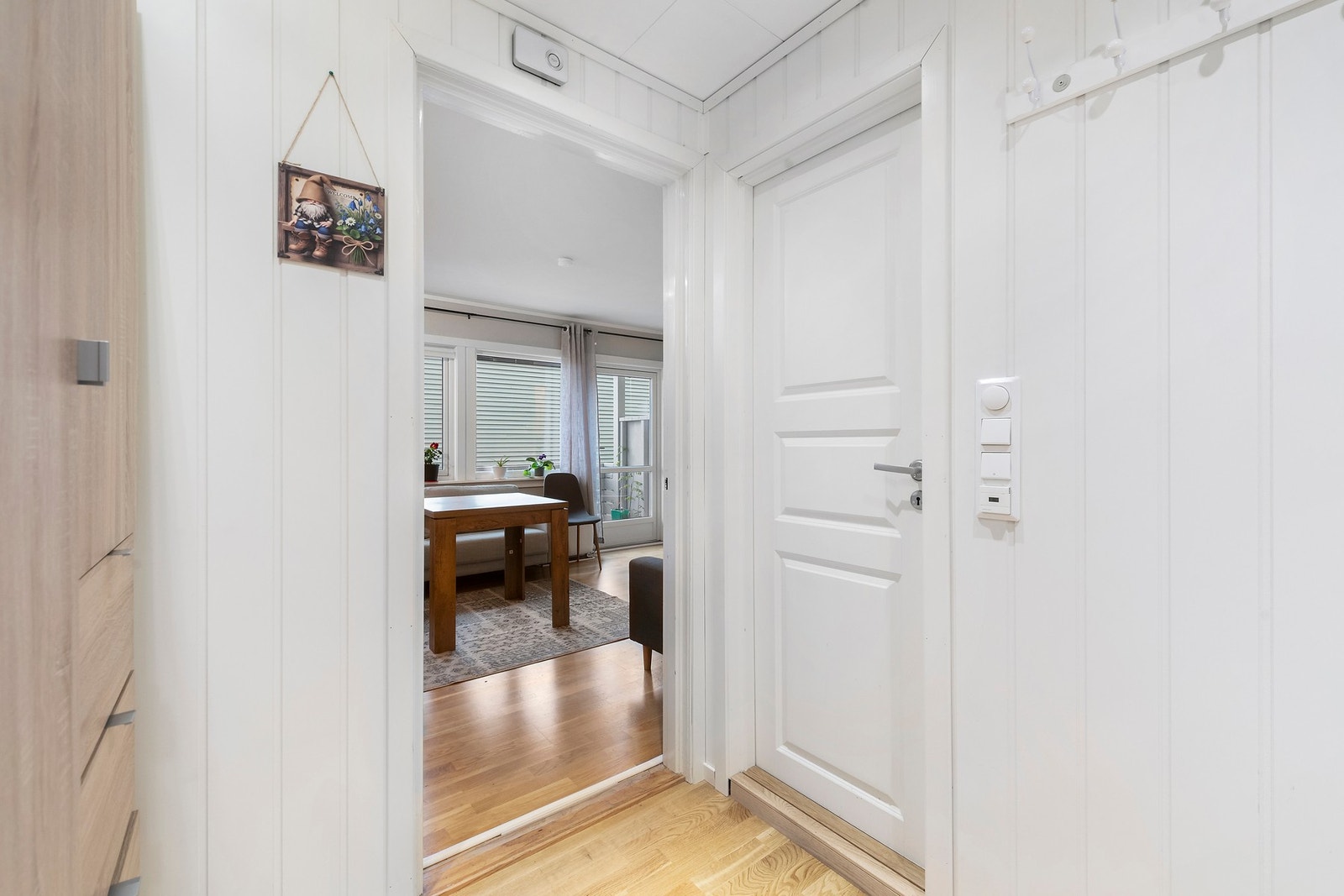 Entré mot stue Galleribilde