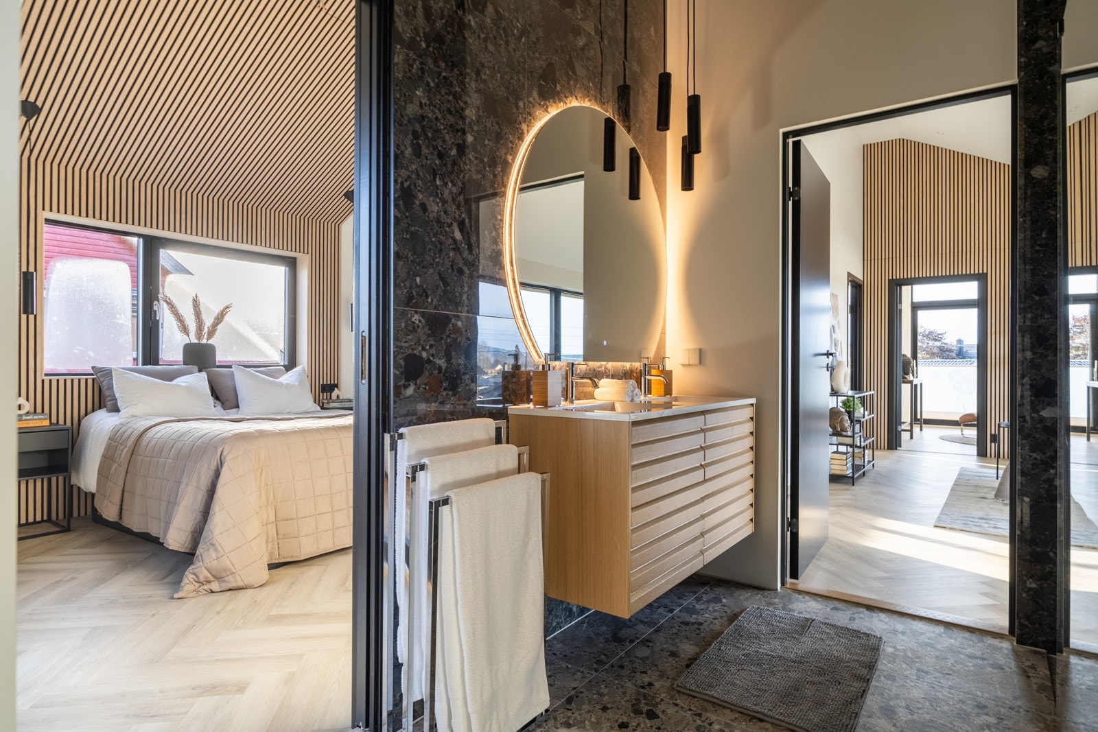 Boligen har totalt fire soverom. Galleribilde