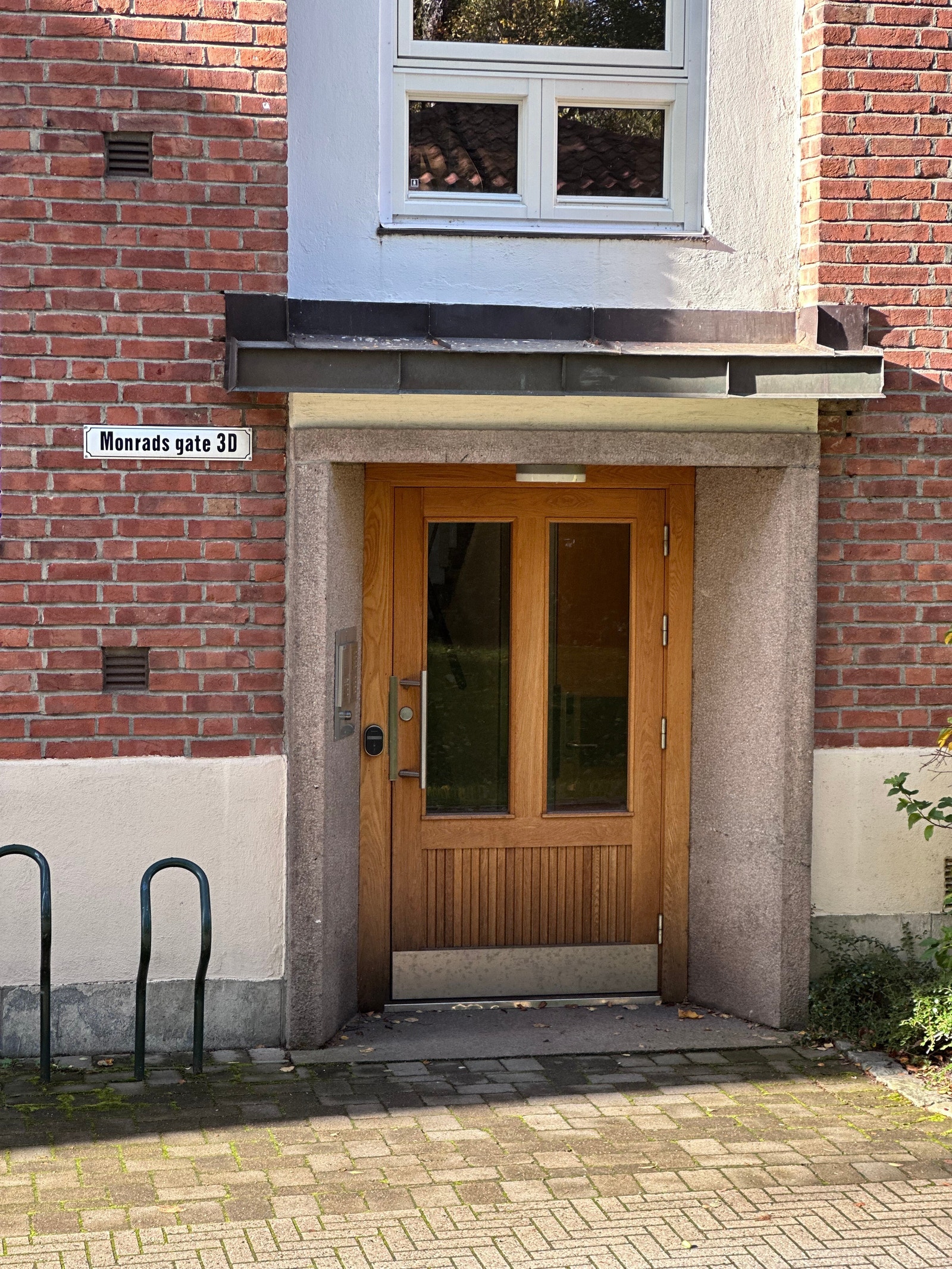 Inngangsparti - Monrads gate 3D Galleribilde