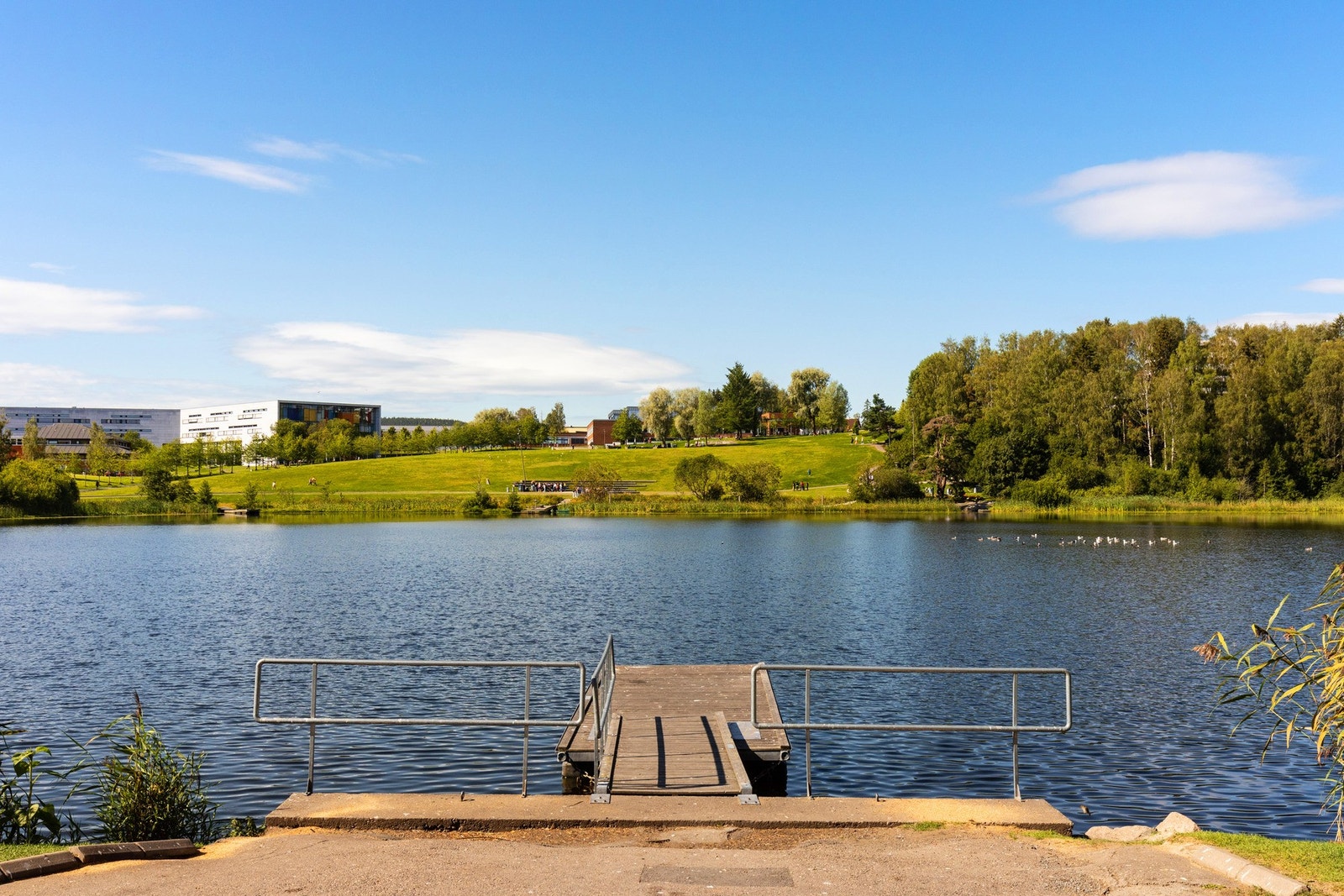 Det er også godt tilrettelagt for soling og bading. Galleribilde