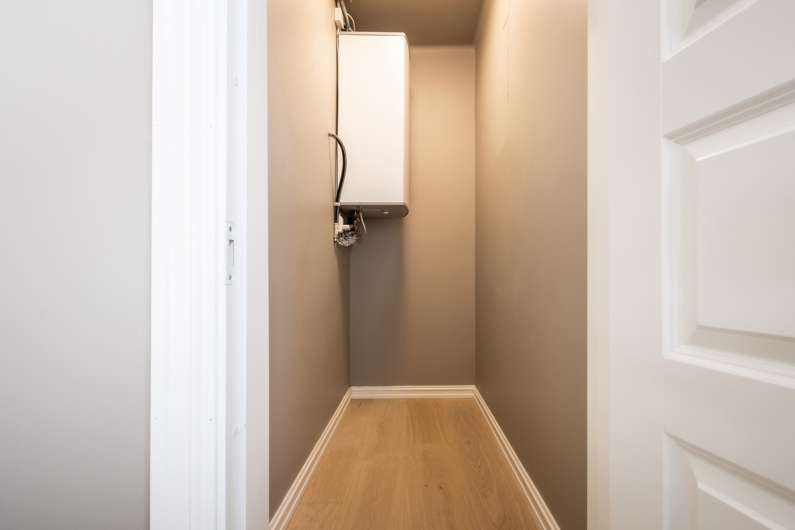 På hovedsoverommet er det en egen bod. Galleribilde