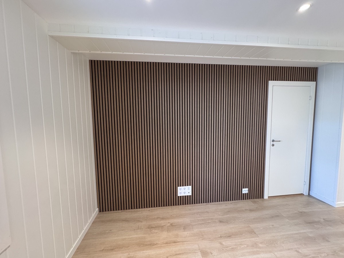 Lekker kontrastvegg Galleribilde