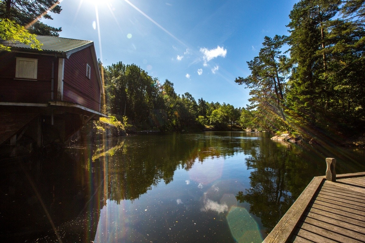 Tilgang til egen brygge/badeplass Galleribilde
