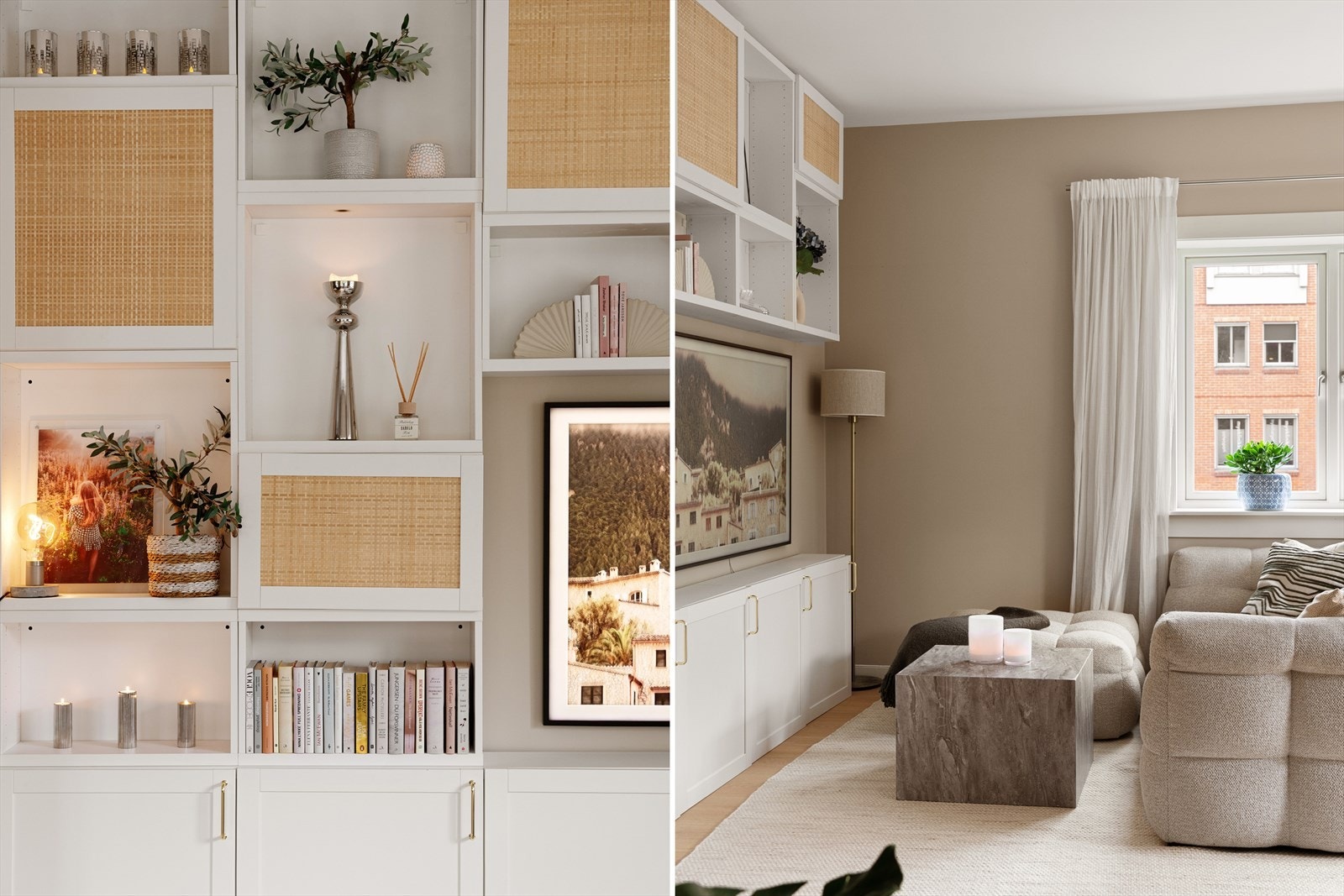 Boligen fremstår lys og delikat med tidsriktige fargevalg. Her kan du flytte rett inn! Galleribilde