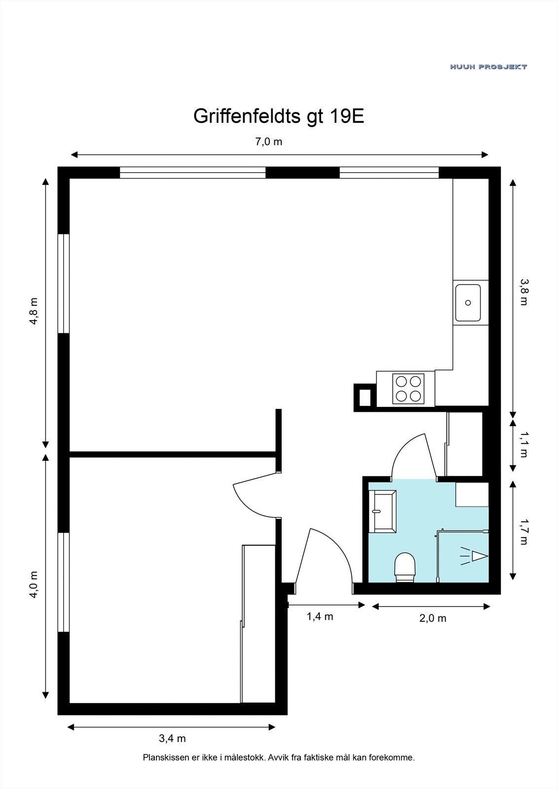 Plantegning. Galleribilde
