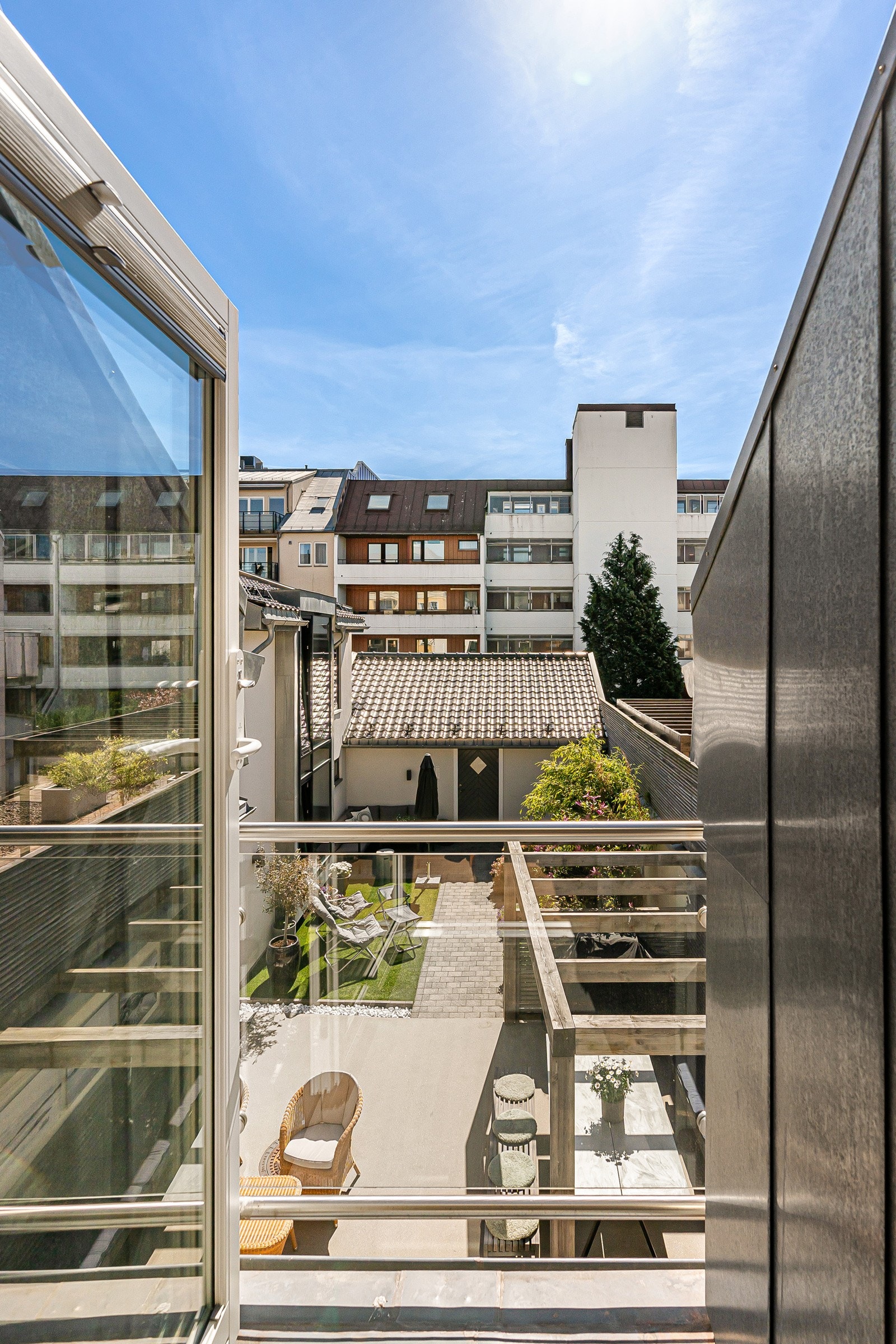 Fra hovedsovermmet i 2. etasje er det luftebalkong Galleribilde