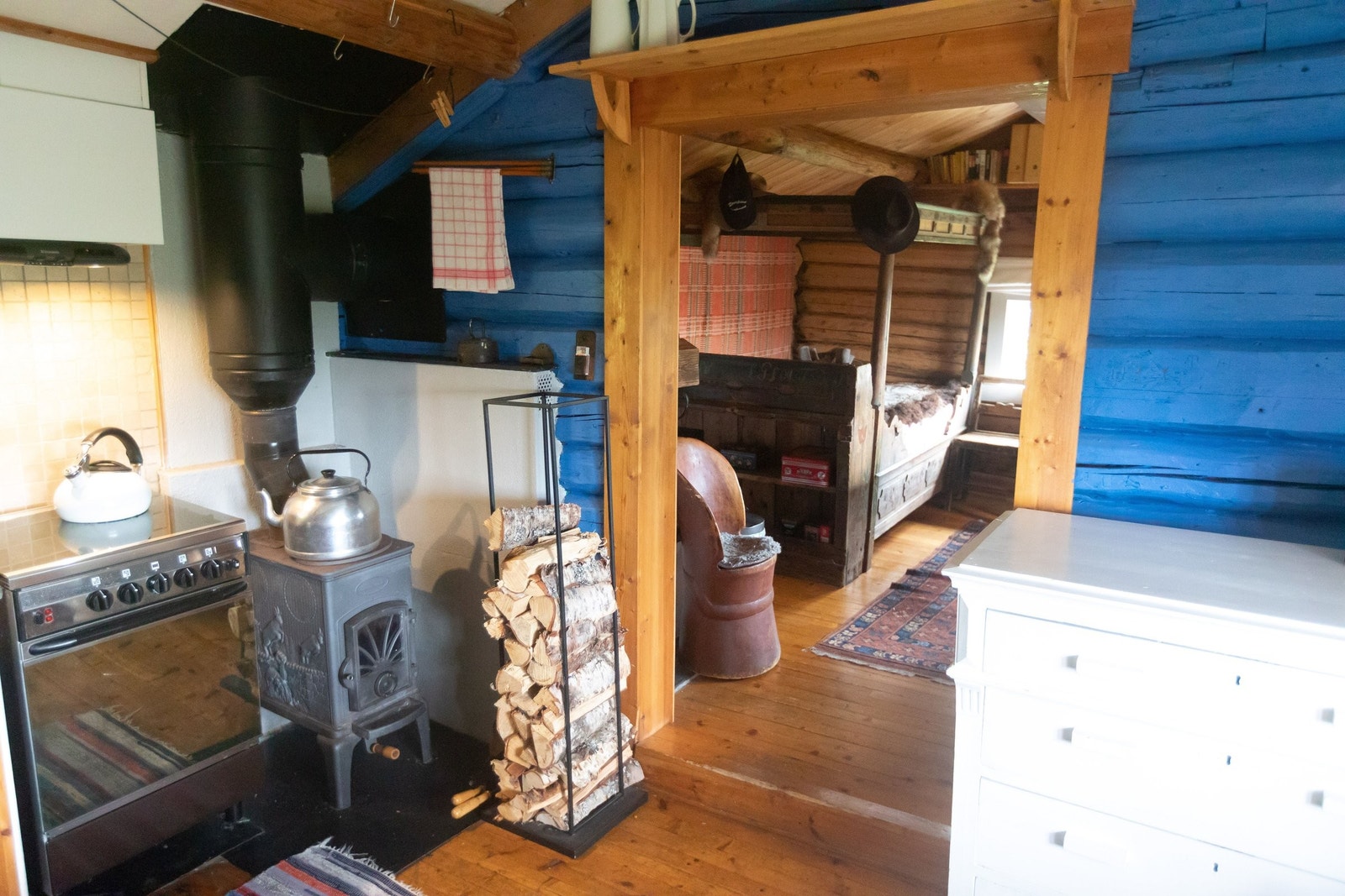 Fra kjøkken til stue Galleribilde