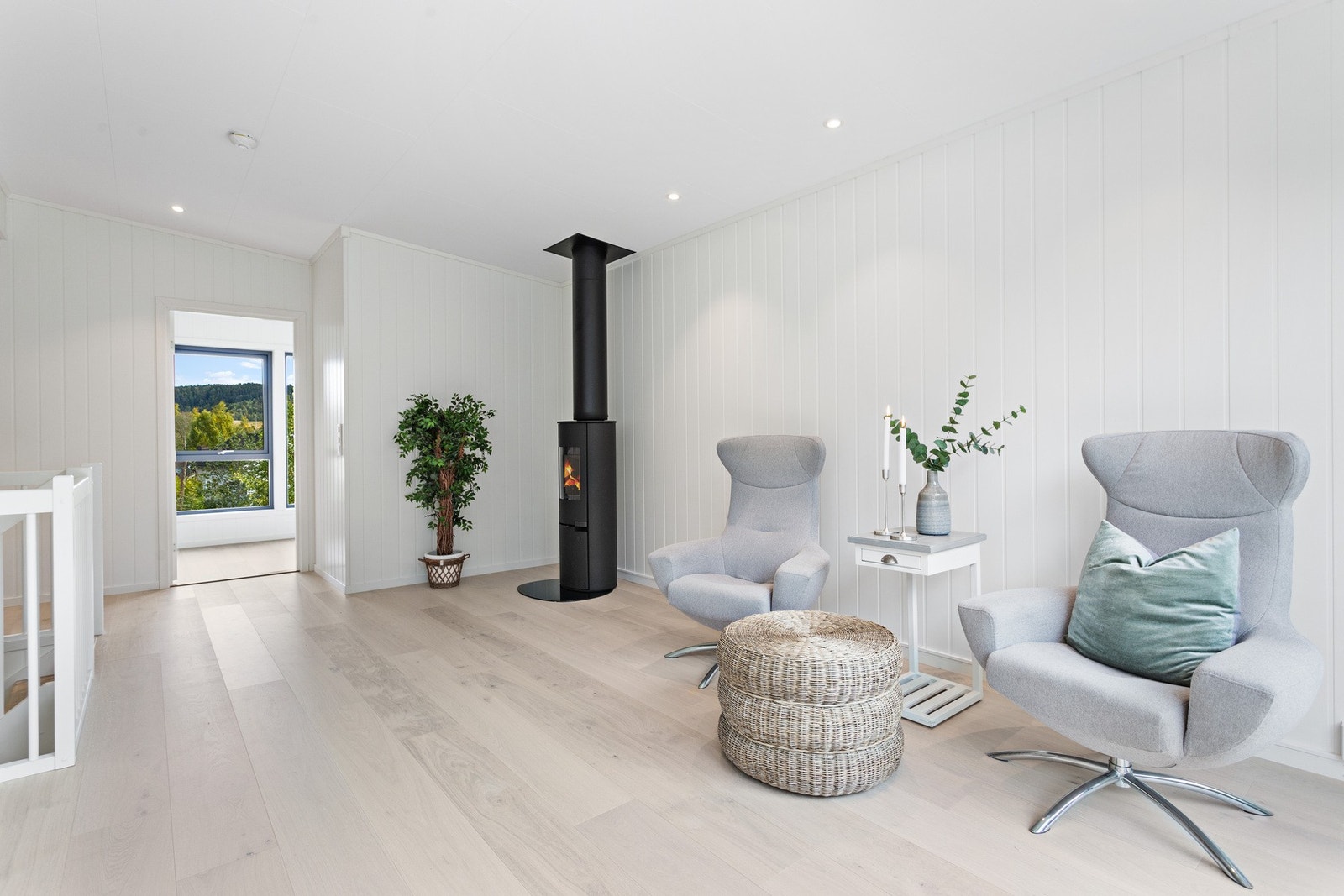 Vedovnen gir varme og hygge på kjølige høst- og vinterkvelder. Galleribilde