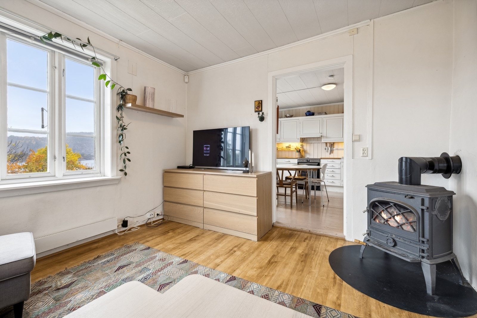 Stuen ligger i boligens første etasje. Galleribilde