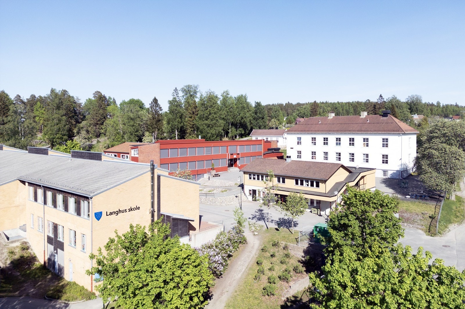 Langhus skole Galleribilde