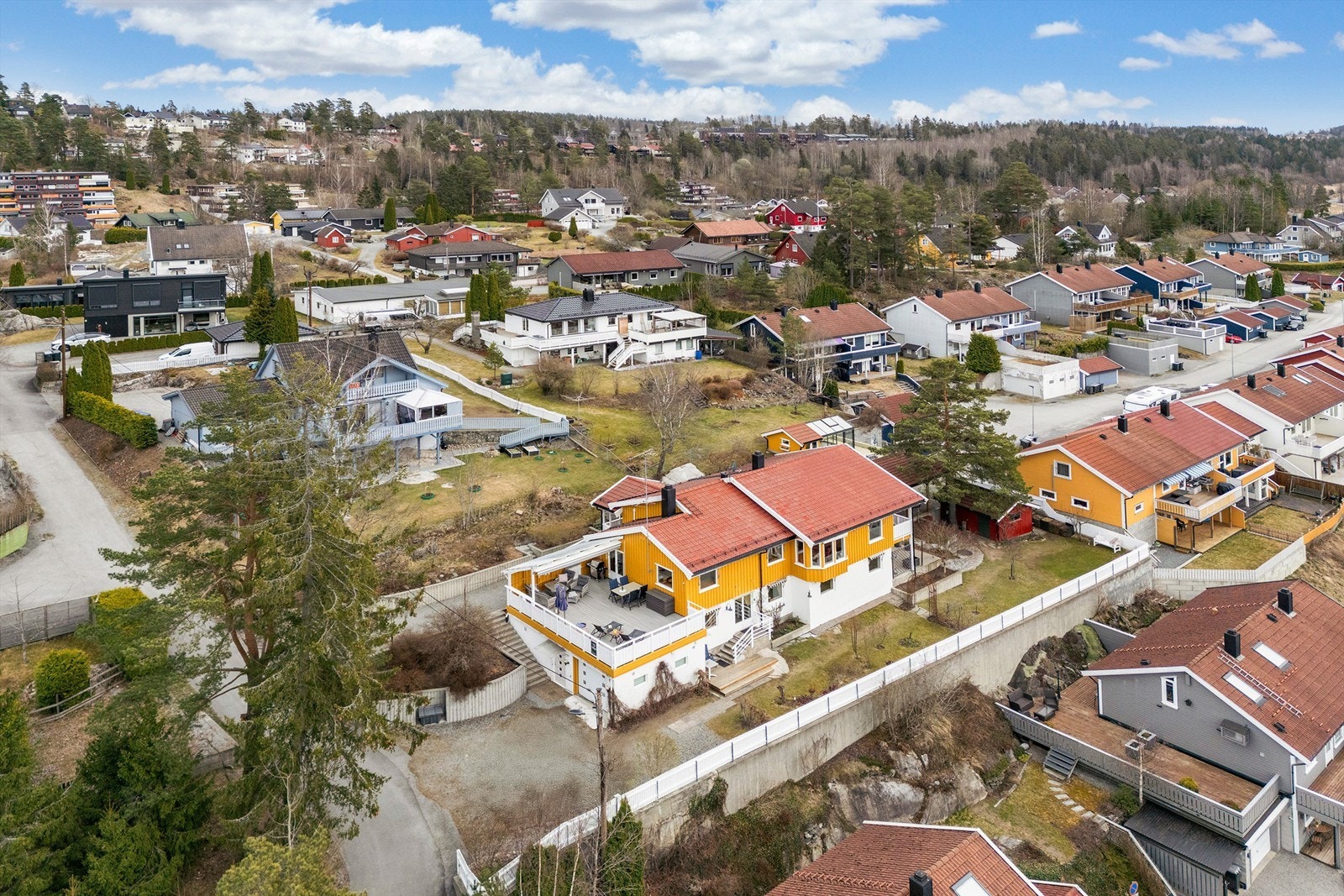 Det er et veletablert og rolig boligområde Galleribilde
