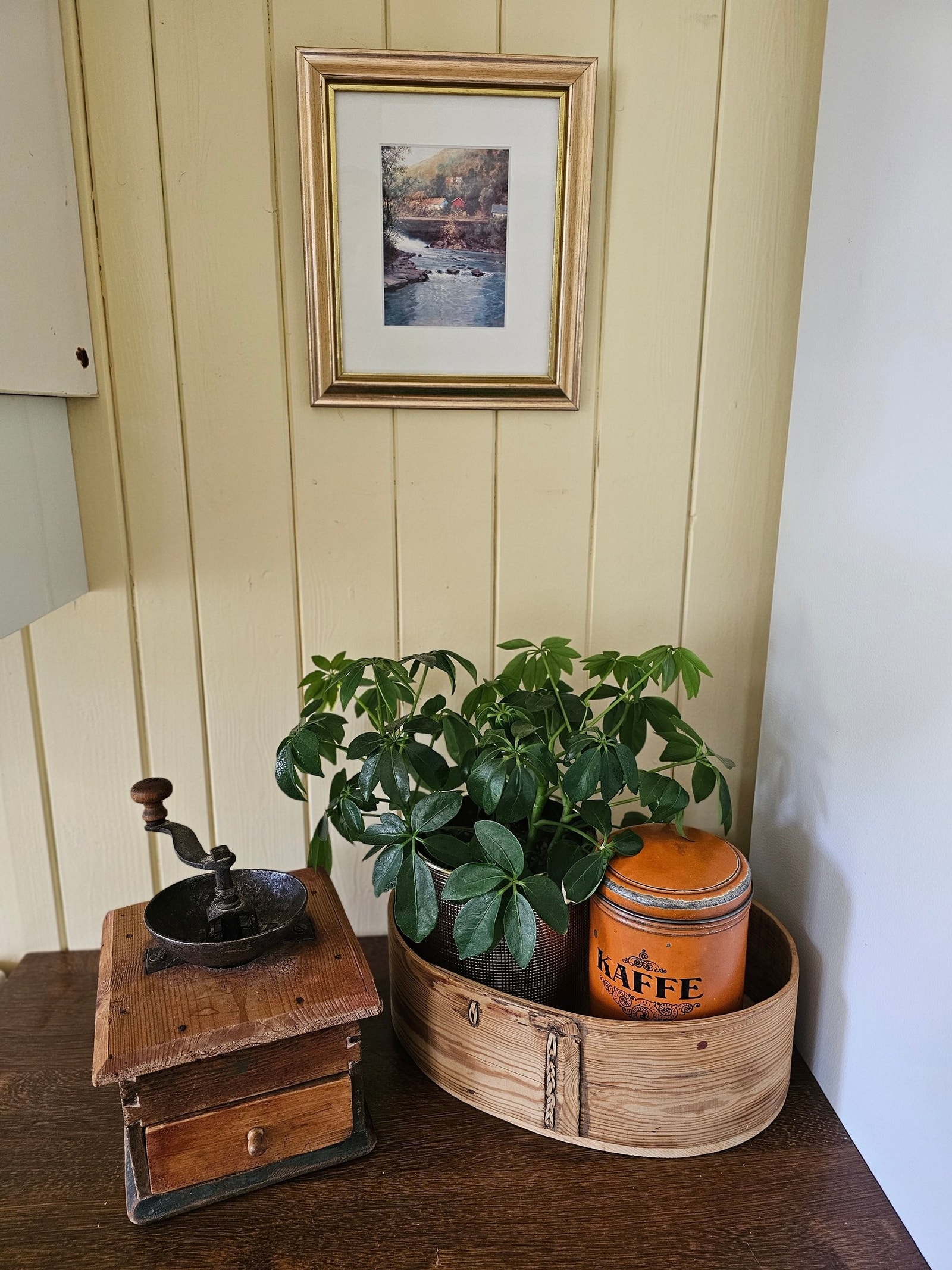 Koselig krok på kjøkkenbenk Galleribilde