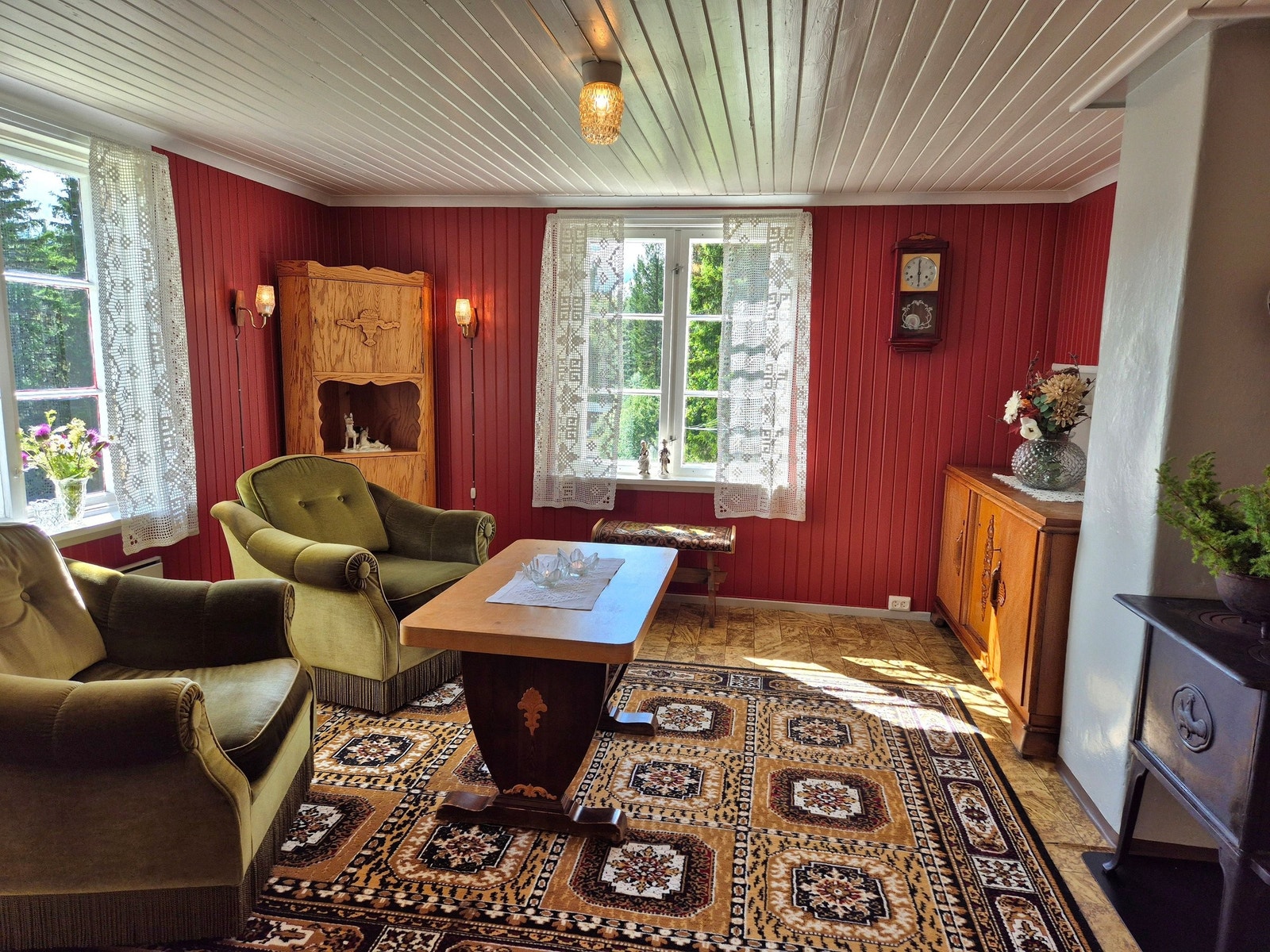 Koselig stue. Galleribilde