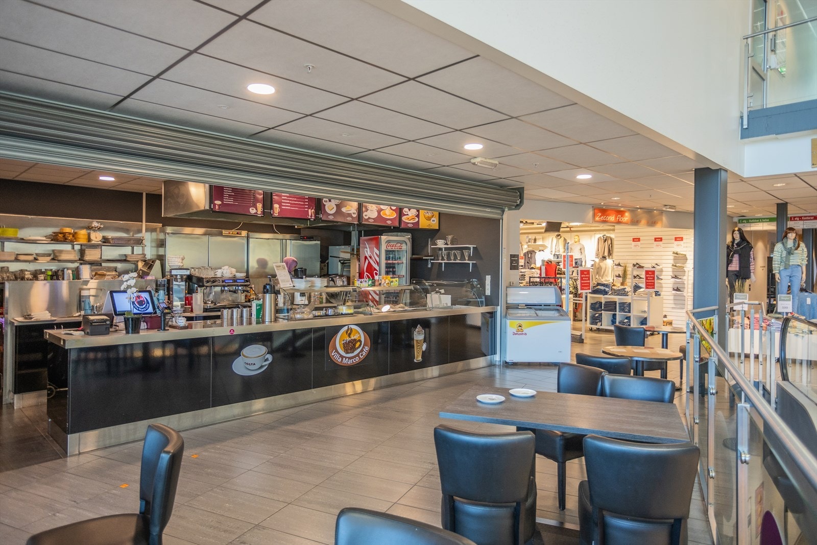 Det er også spisested ved Olsrød park. Galleribilde