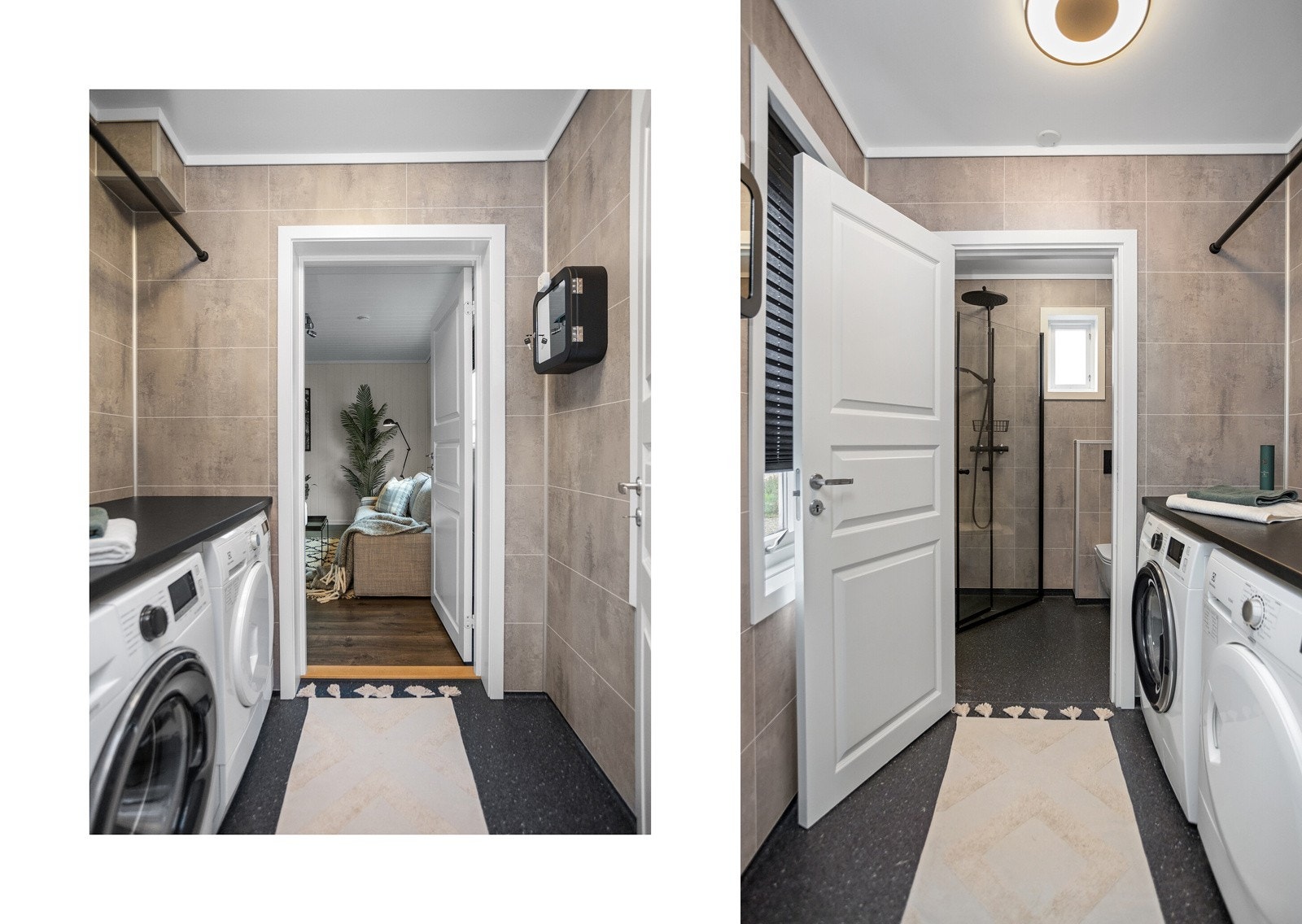 Vaskerom og bad pusset opp i 2022. Galleribilde