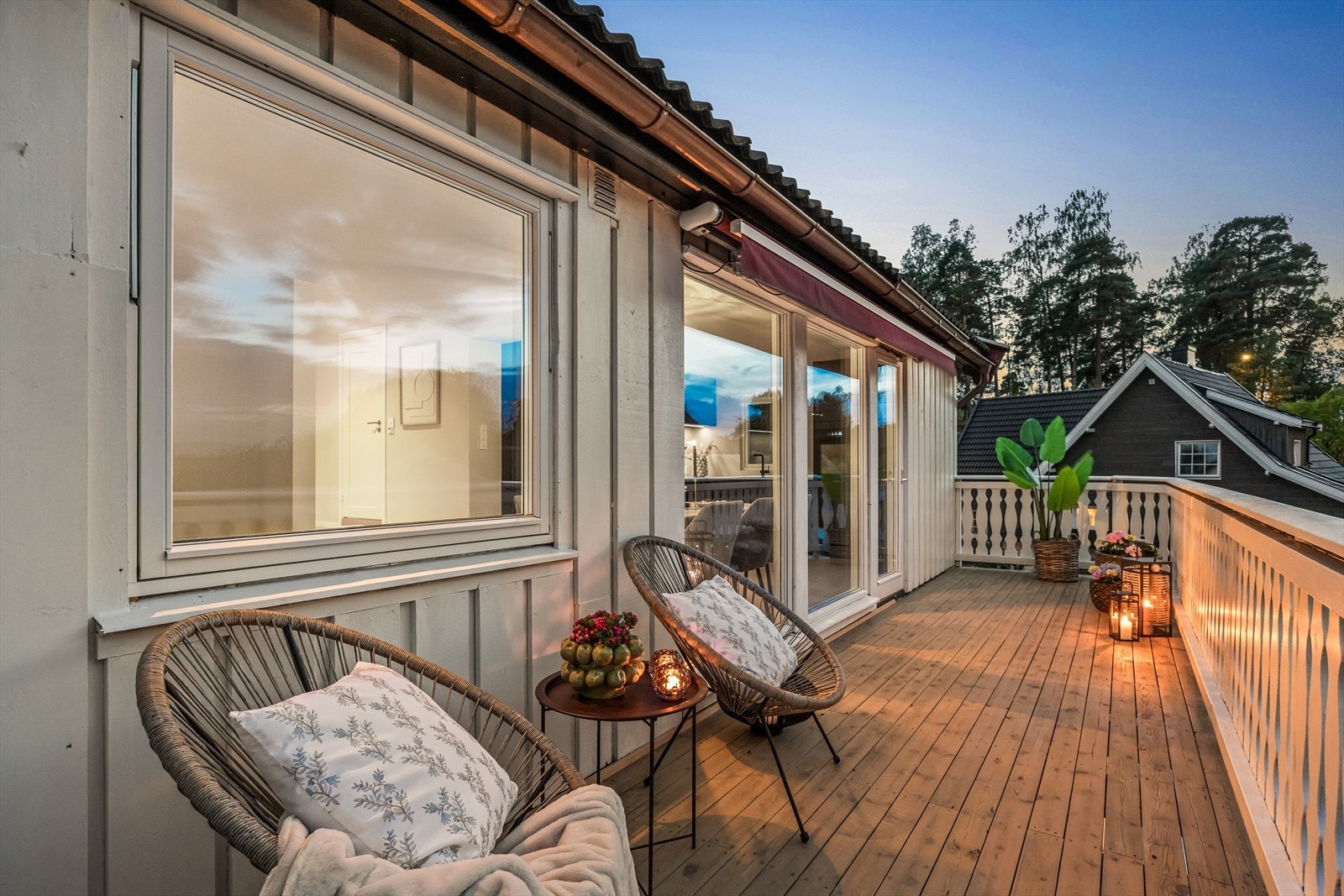 Her kan du nyte lange kvelder. Galleribilde