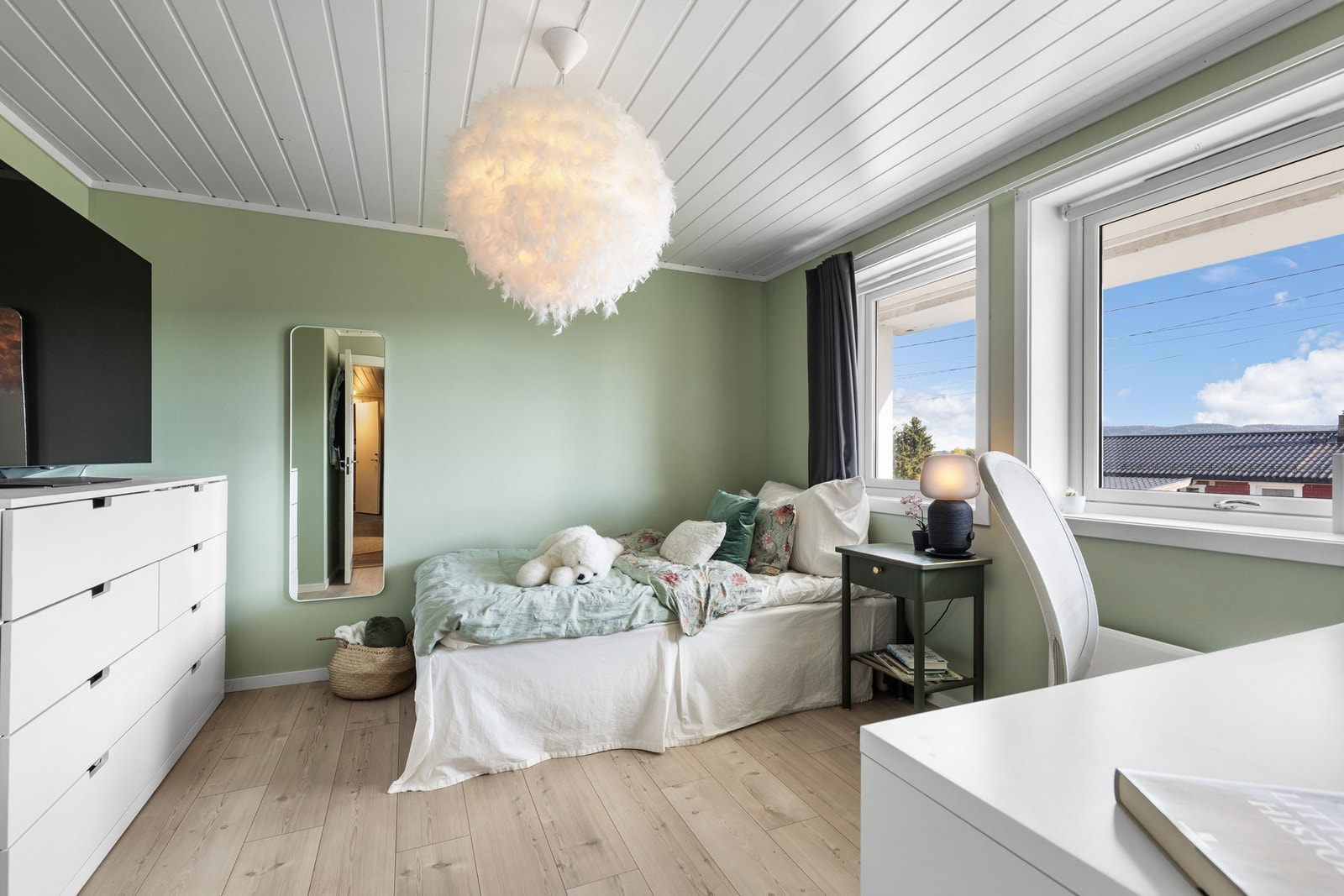 Soverom 4 beliggende i underetasjen. Galleribilde