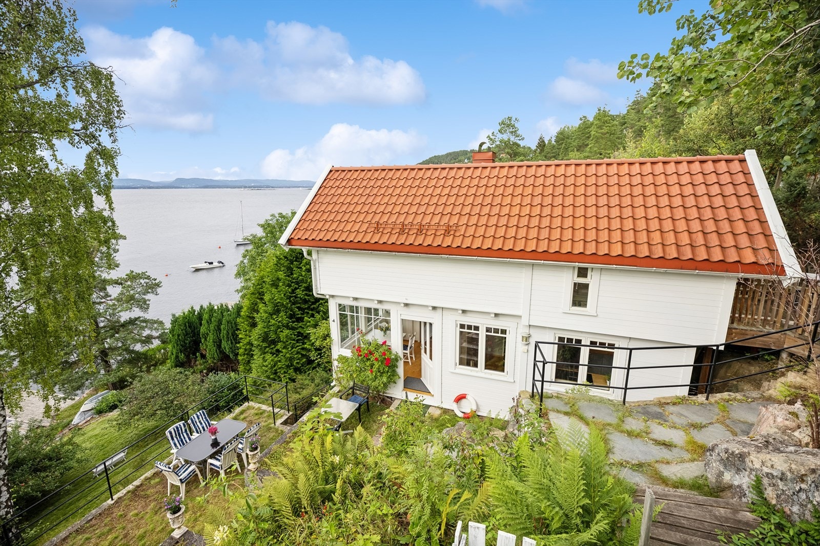 Fantastisk fritidseiendom med direkte tilgang på fjorden. Galleribilde