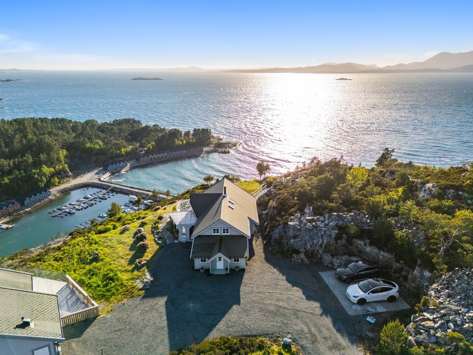 Her er det rikelig med plass for parkering. Galleribilde