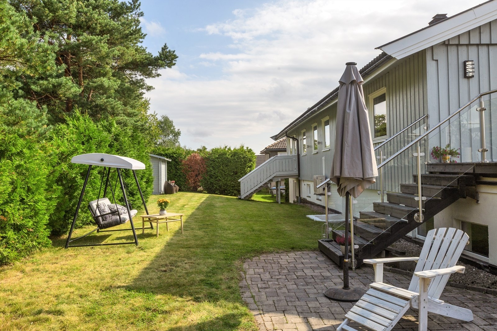 Usjenert hage Galleribilde