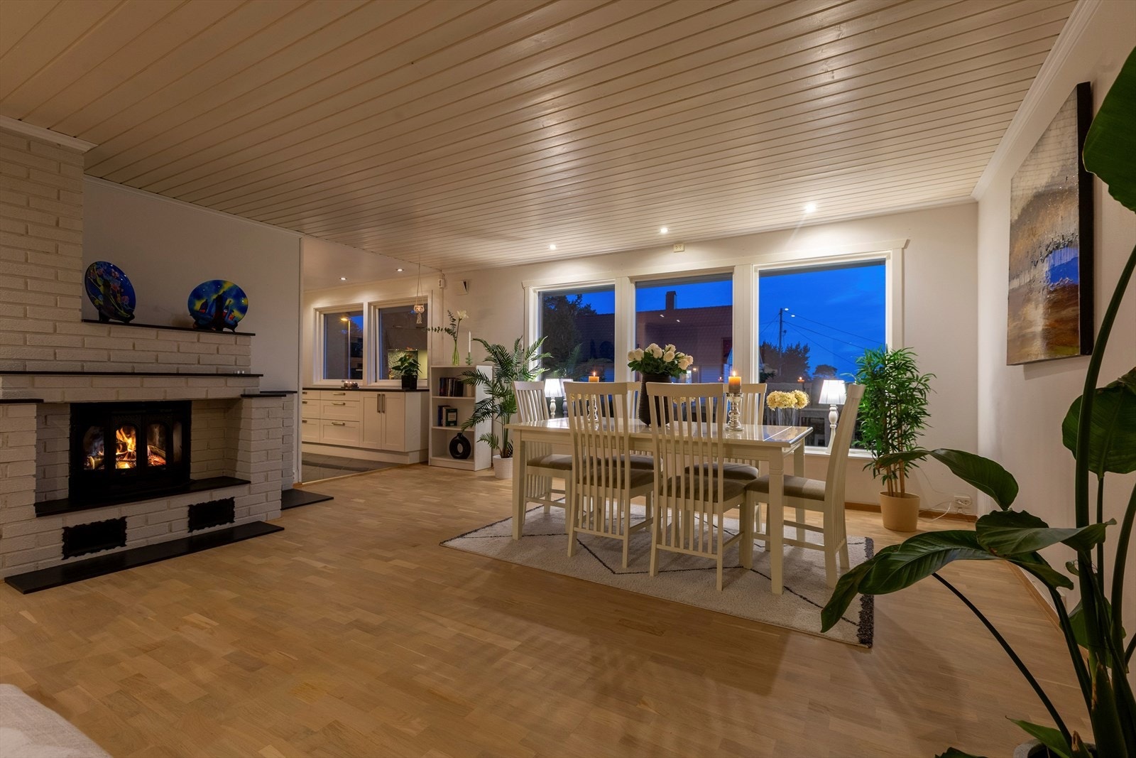 Kveldsfoto Galleribilde