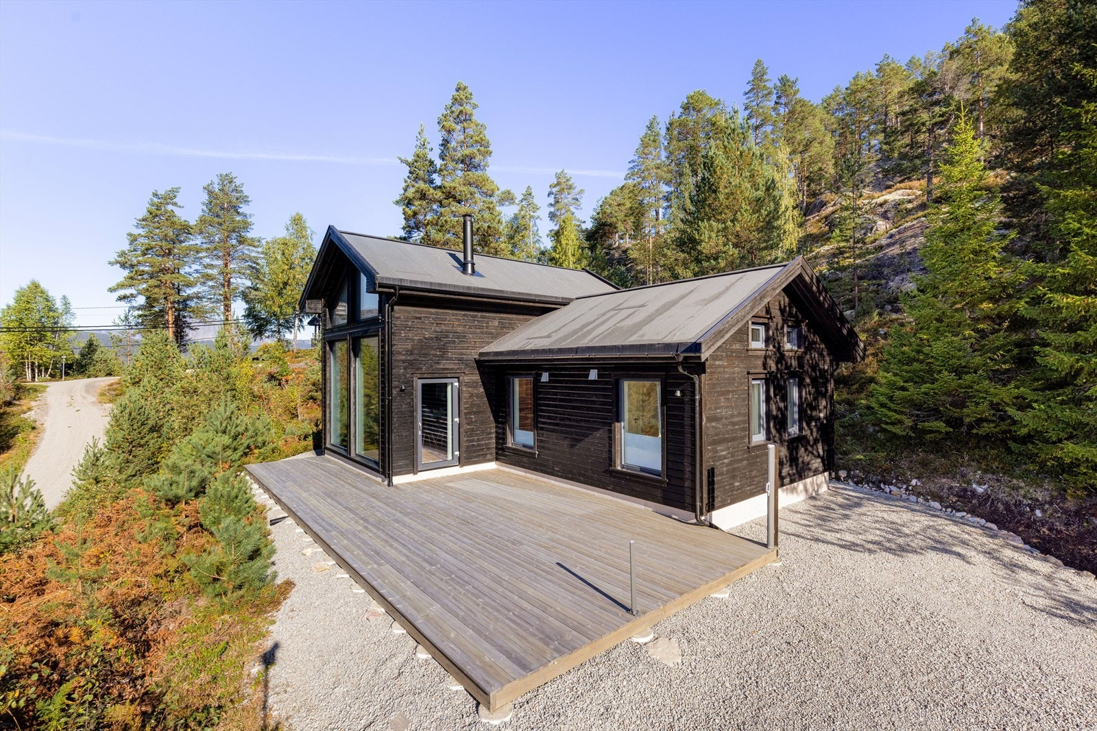 Det er god plass til blant annet utemøbler og grill. Galleribilde