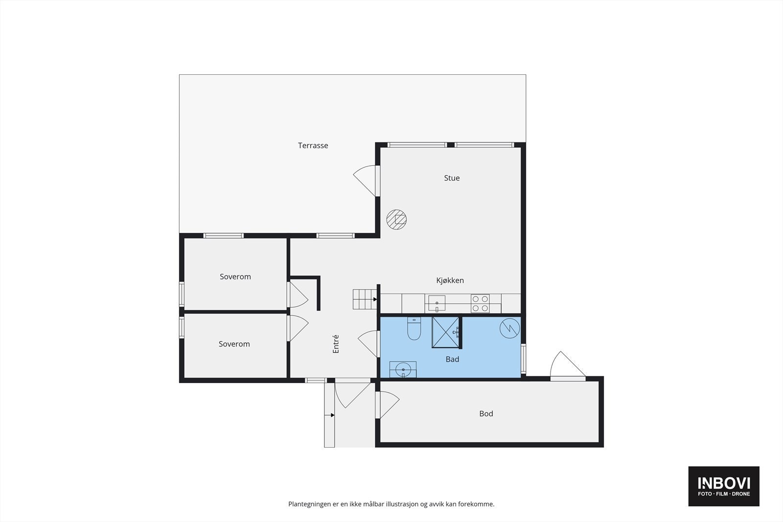 Plantegning Galleribilde