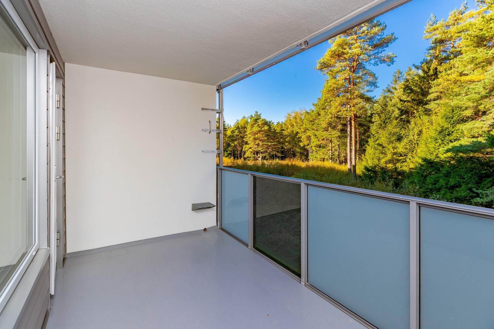 Veranda ut mot skogen Galleribilde