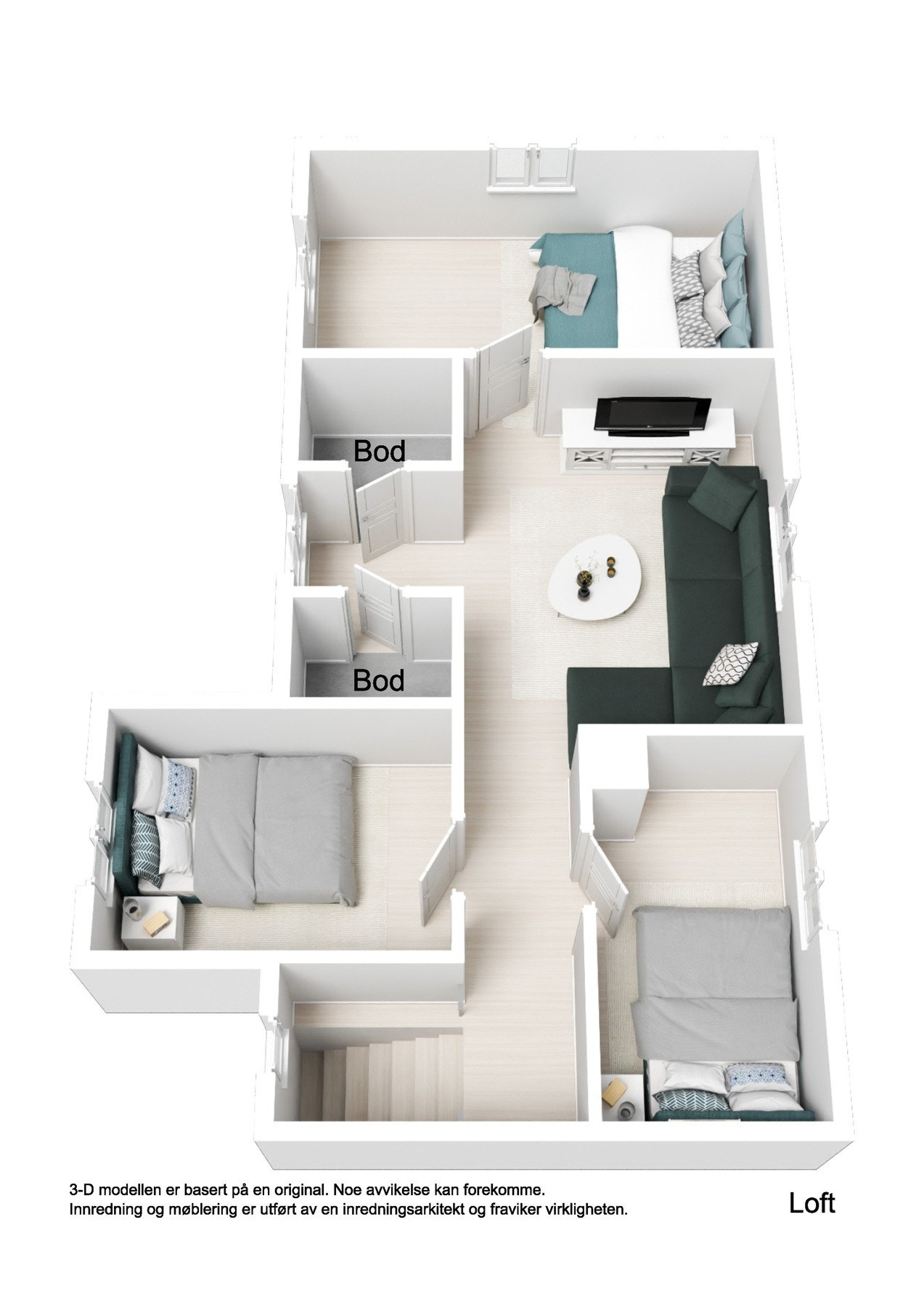 Loftetasje Galleribilde