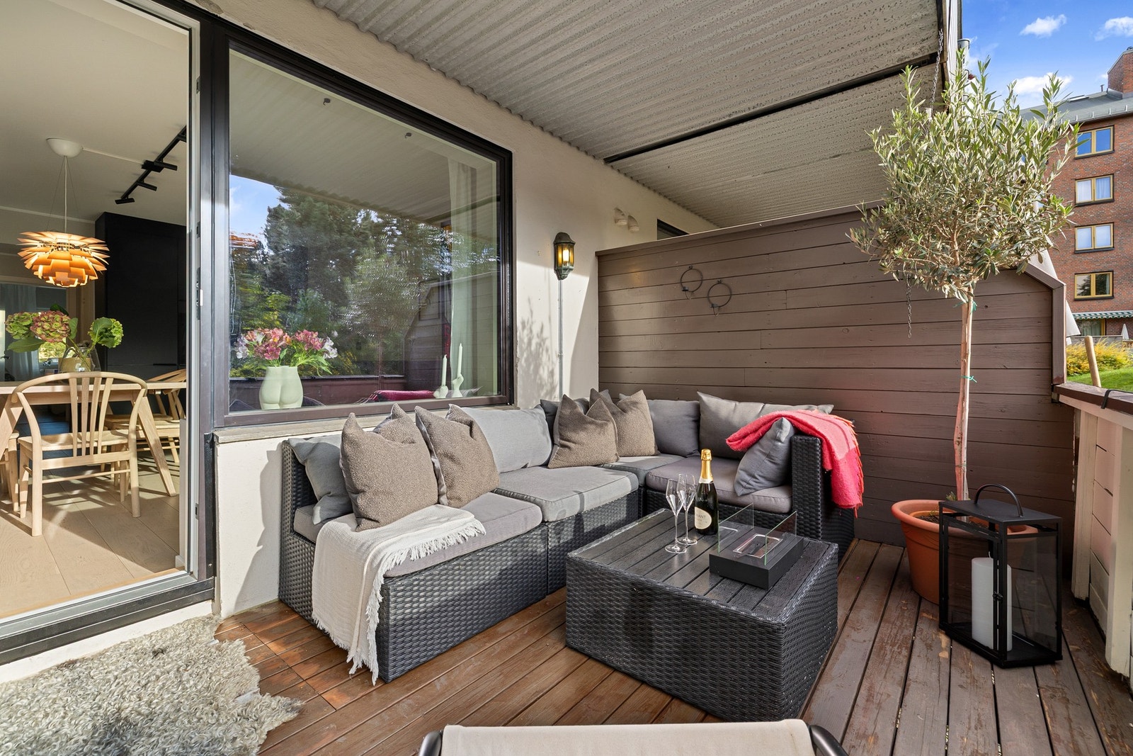 Ett ekstra oppholdsrom store deler av året. Galleribilde