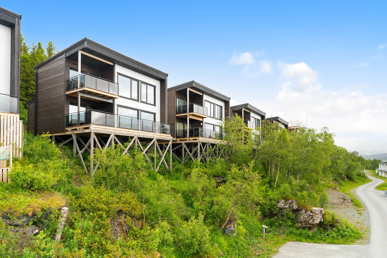 Innbydende og moderne hytte med