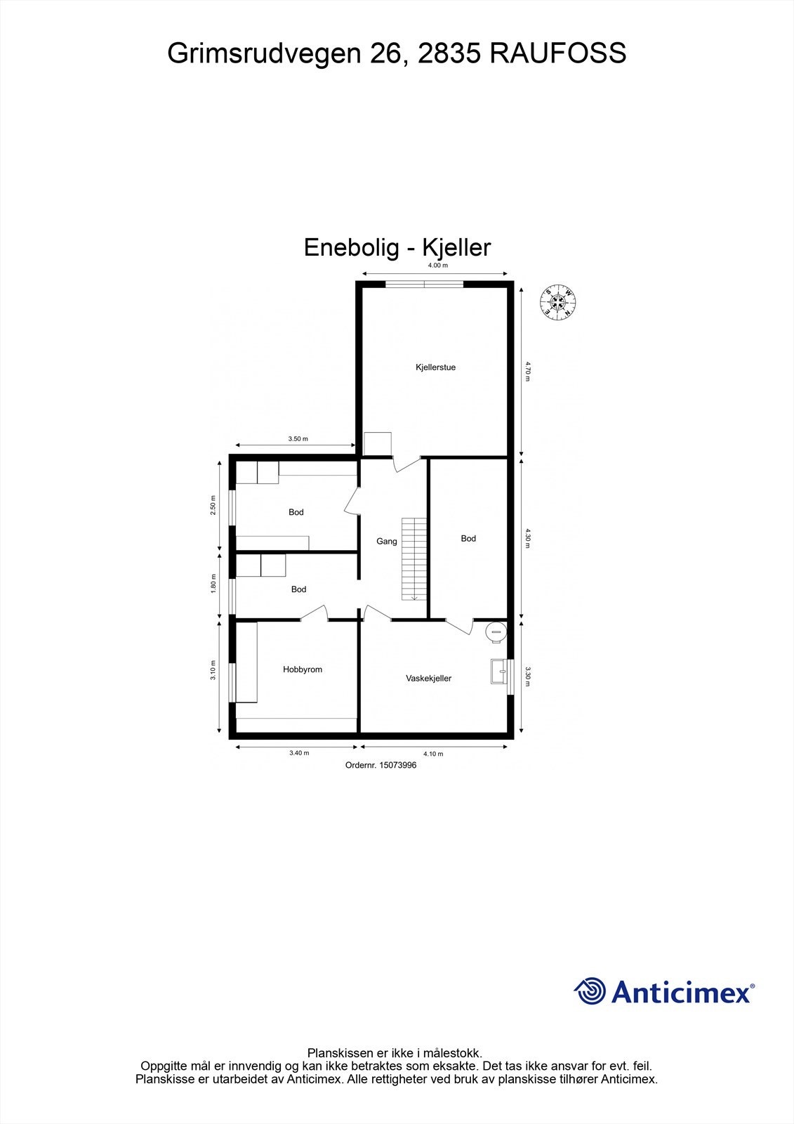 Plantegning - Kjeller Galleribilde