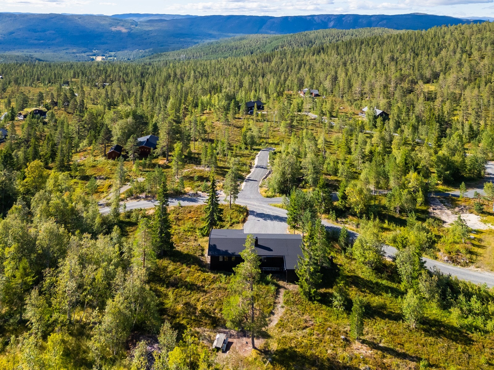 Tett på herlige turområder Galleribilde
