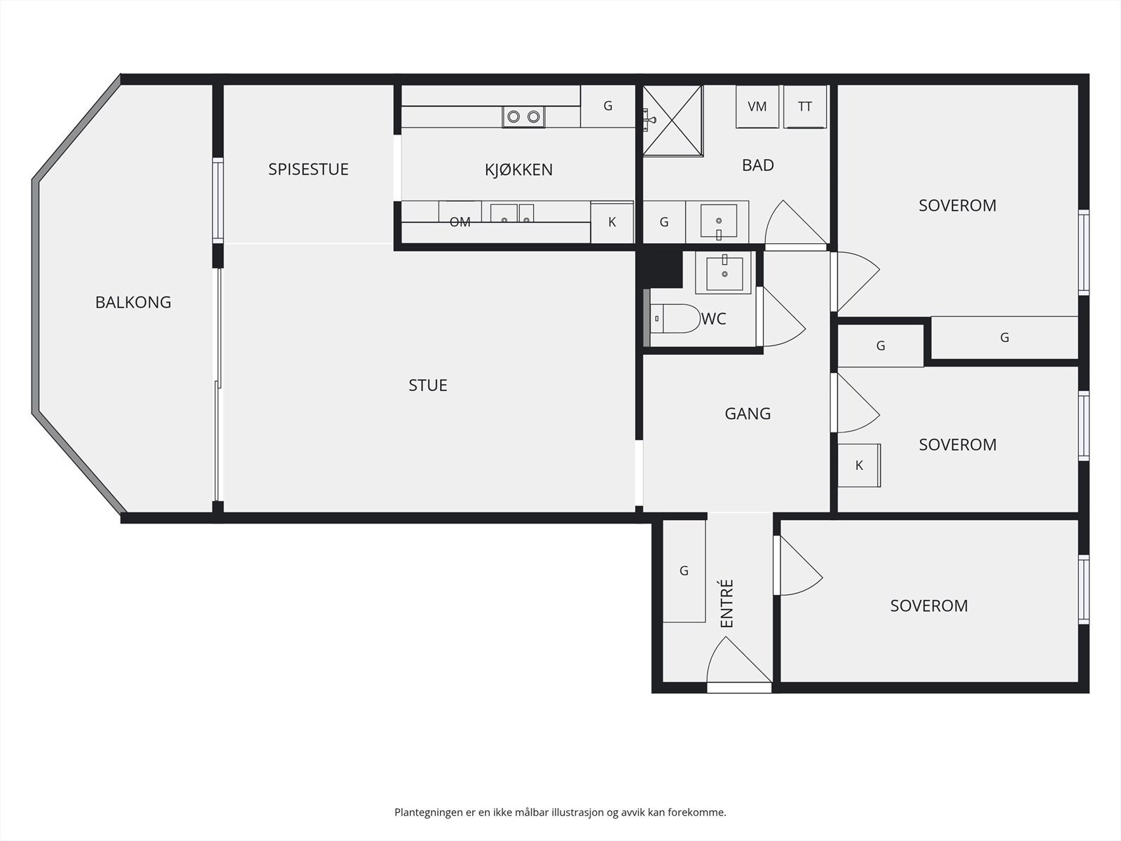 Plantegning. Galleribilde