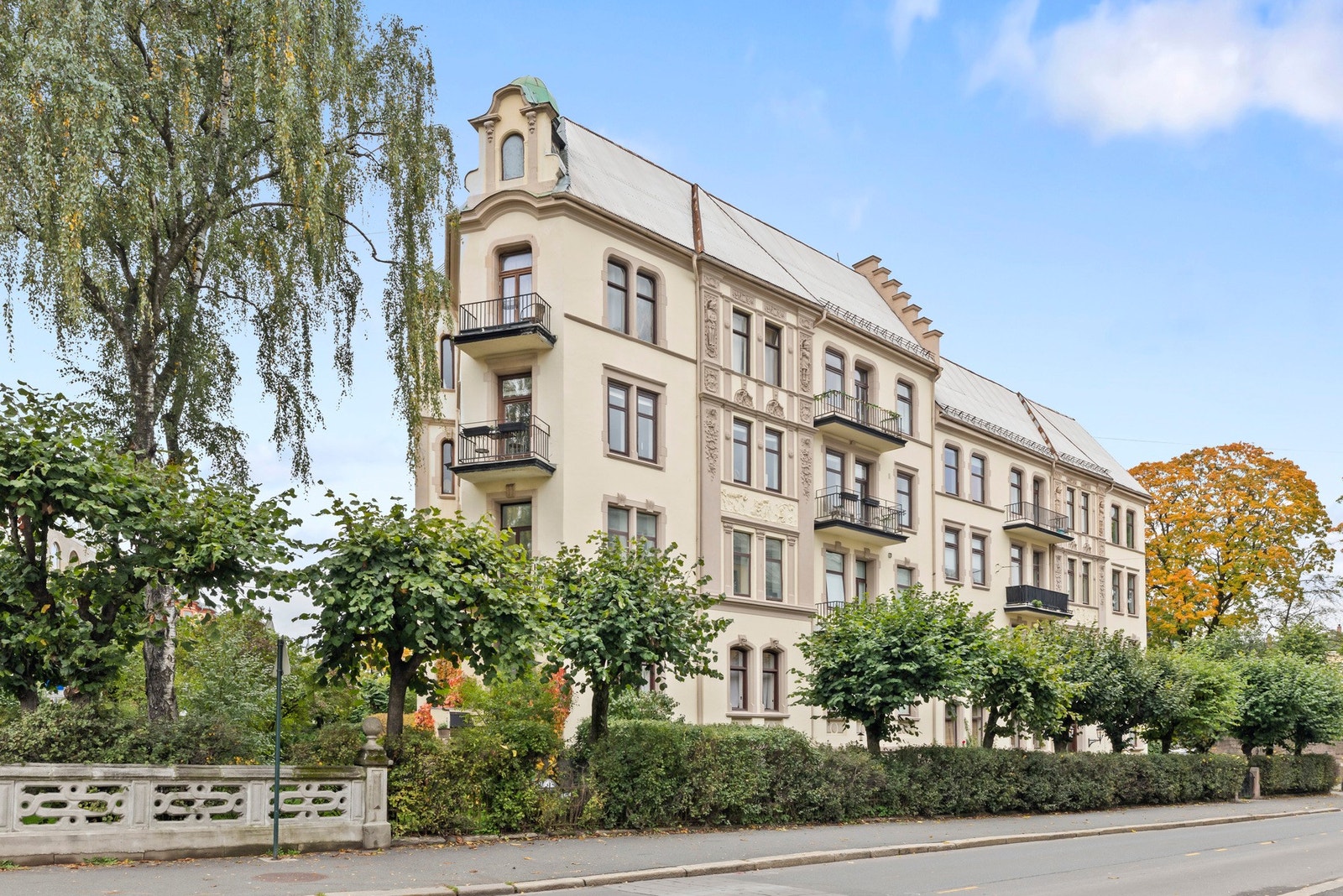 Fasade mot Colbjørnsens gate