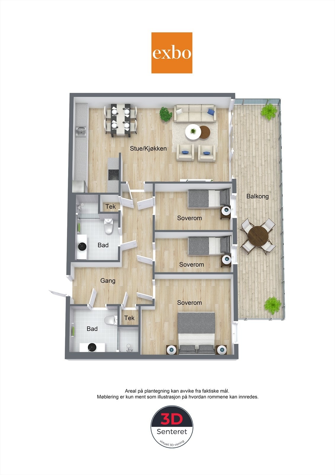 Planløsning. Galleribilde