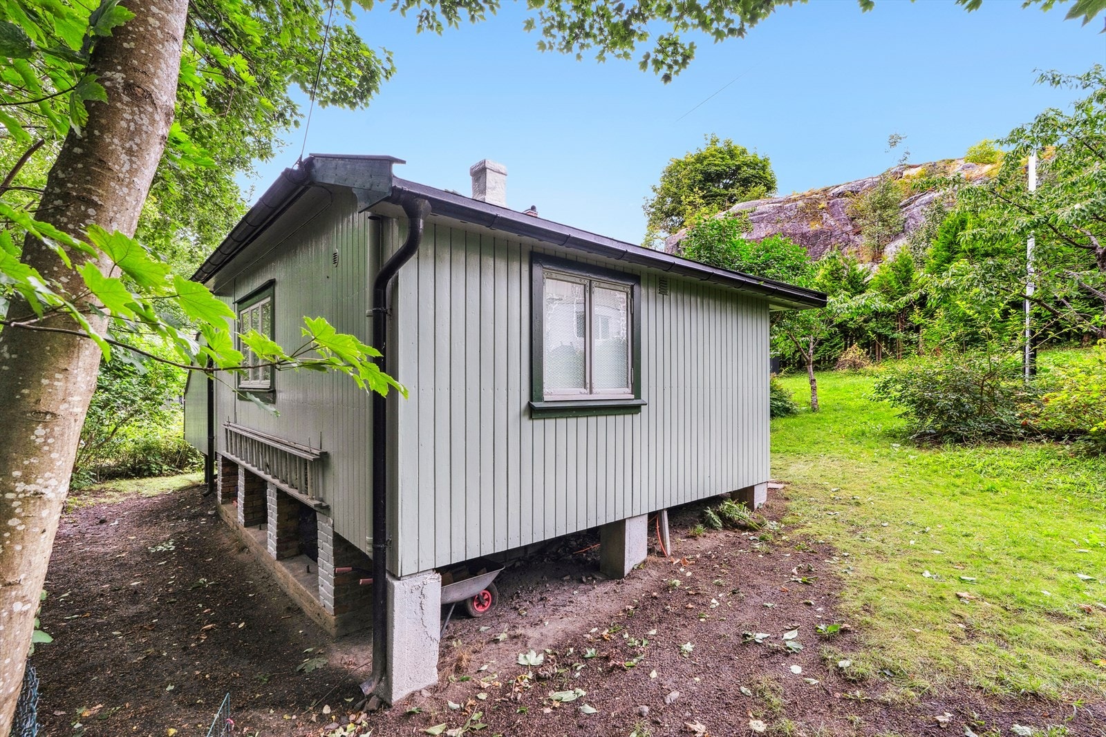 Baksiden av huset. Galleribilde
