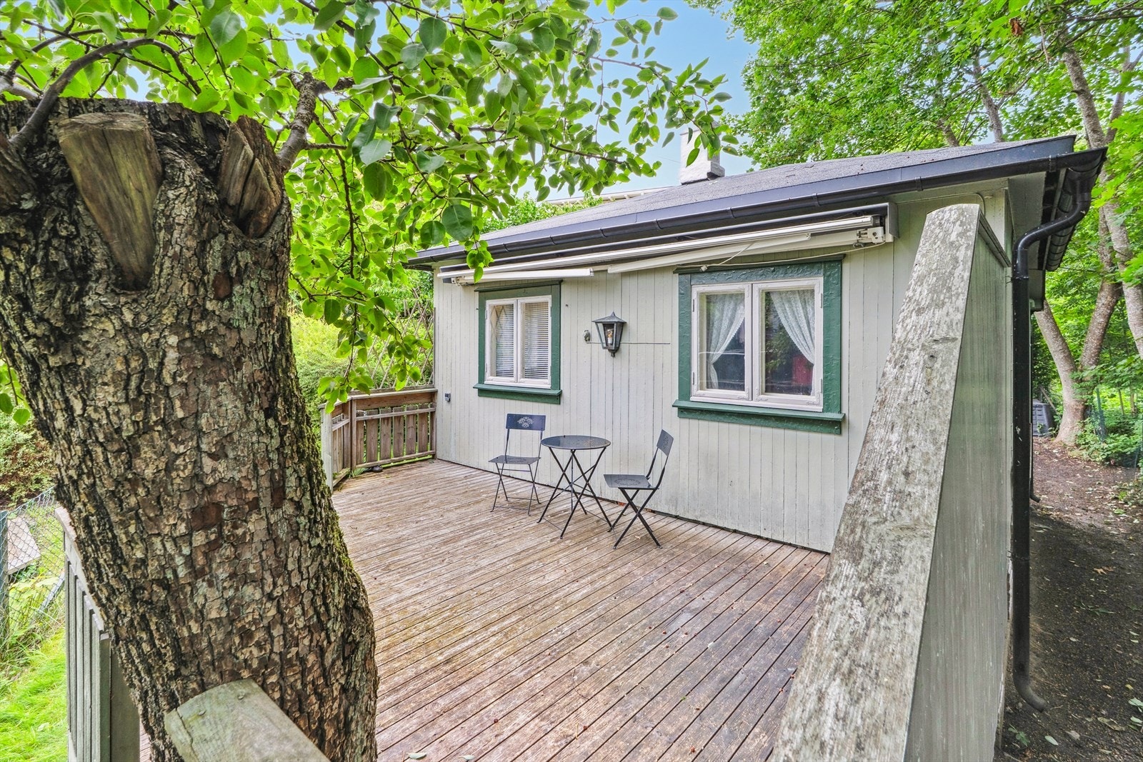 Her er det også en stor terrasse på 18 kvm. Galleribilde