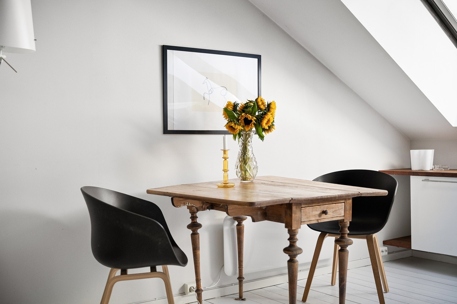 Hyggelig spiseplass på kjøkkenet Galleribilde