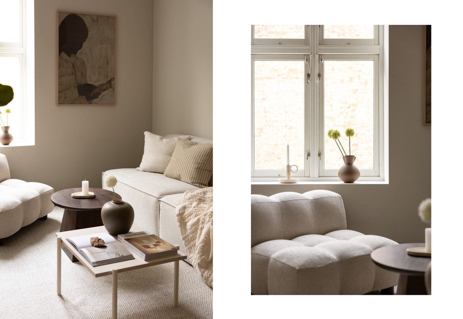 Store vindusflater slipper inn rikelig med naturlig lys. Galleribilde