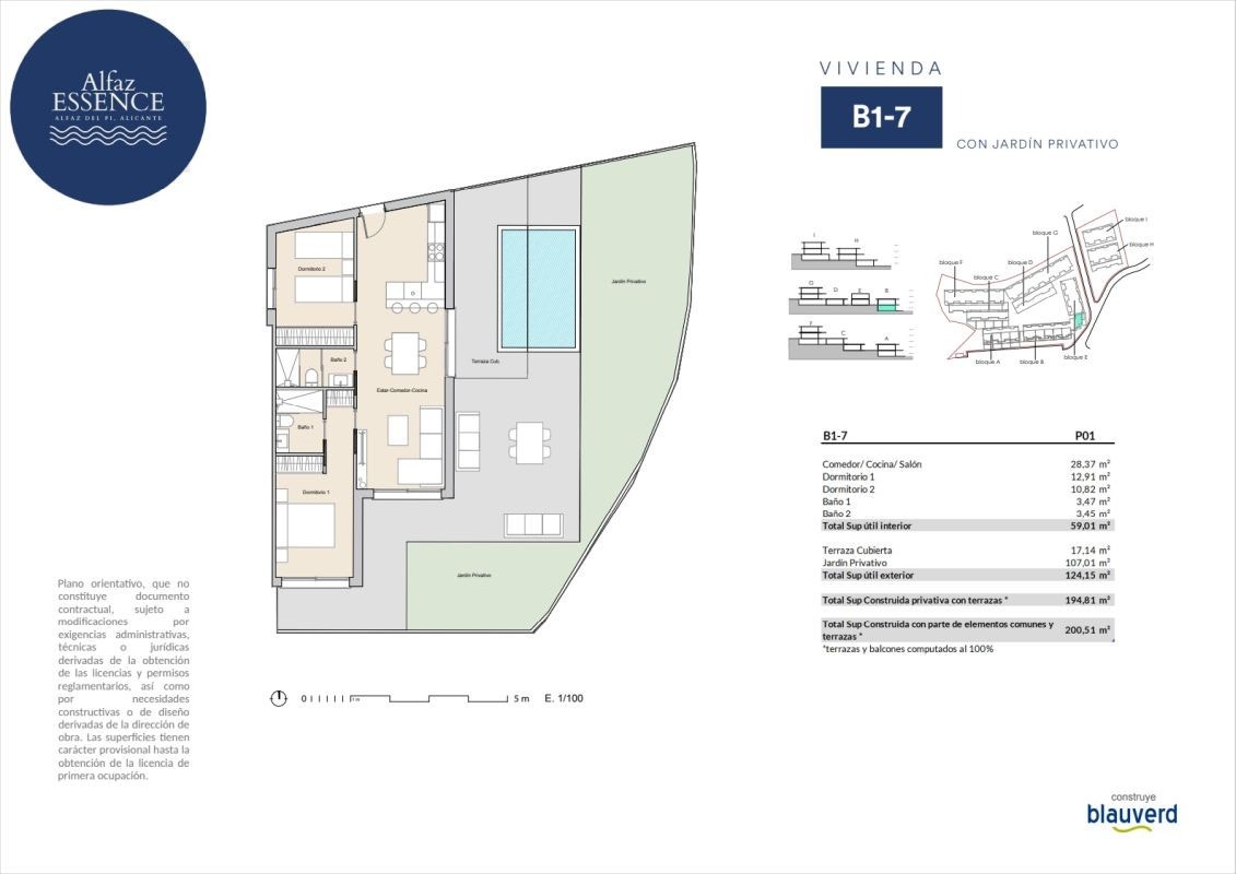 F0 - Hjørne med hage - 344.000€ Galleribilde