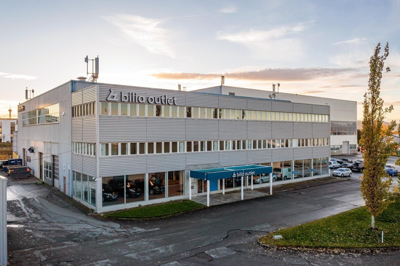 Lokalet er i 3 etasje over hovedinngang Galleribilde