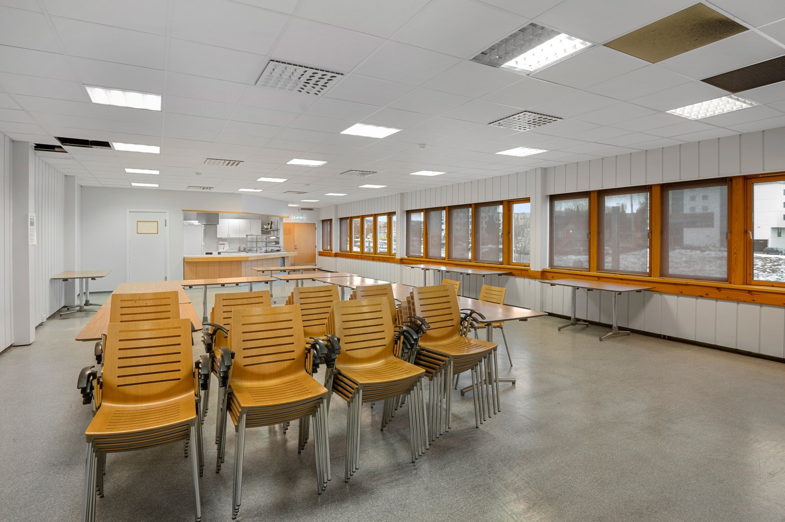 Tidligere kantine i bygget Galleribilde