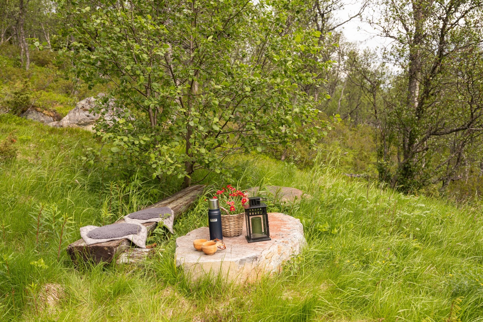 Stugudal kan på sommeren tilby flotte forhold for både løping, sykling, ridning, kanopadling og mye annet. Stugusjøens fine strender innbyr også til badeliv på solrike dager. Galleribilde