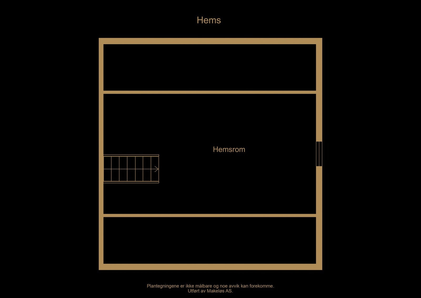 Plantegning hems - illustrasjon, avvik kan forekomme Galleribilde