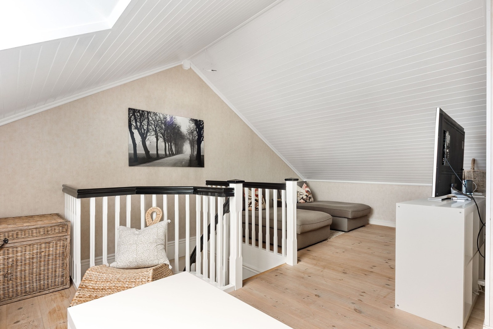 TV stue i andre etasje. Galleribilde