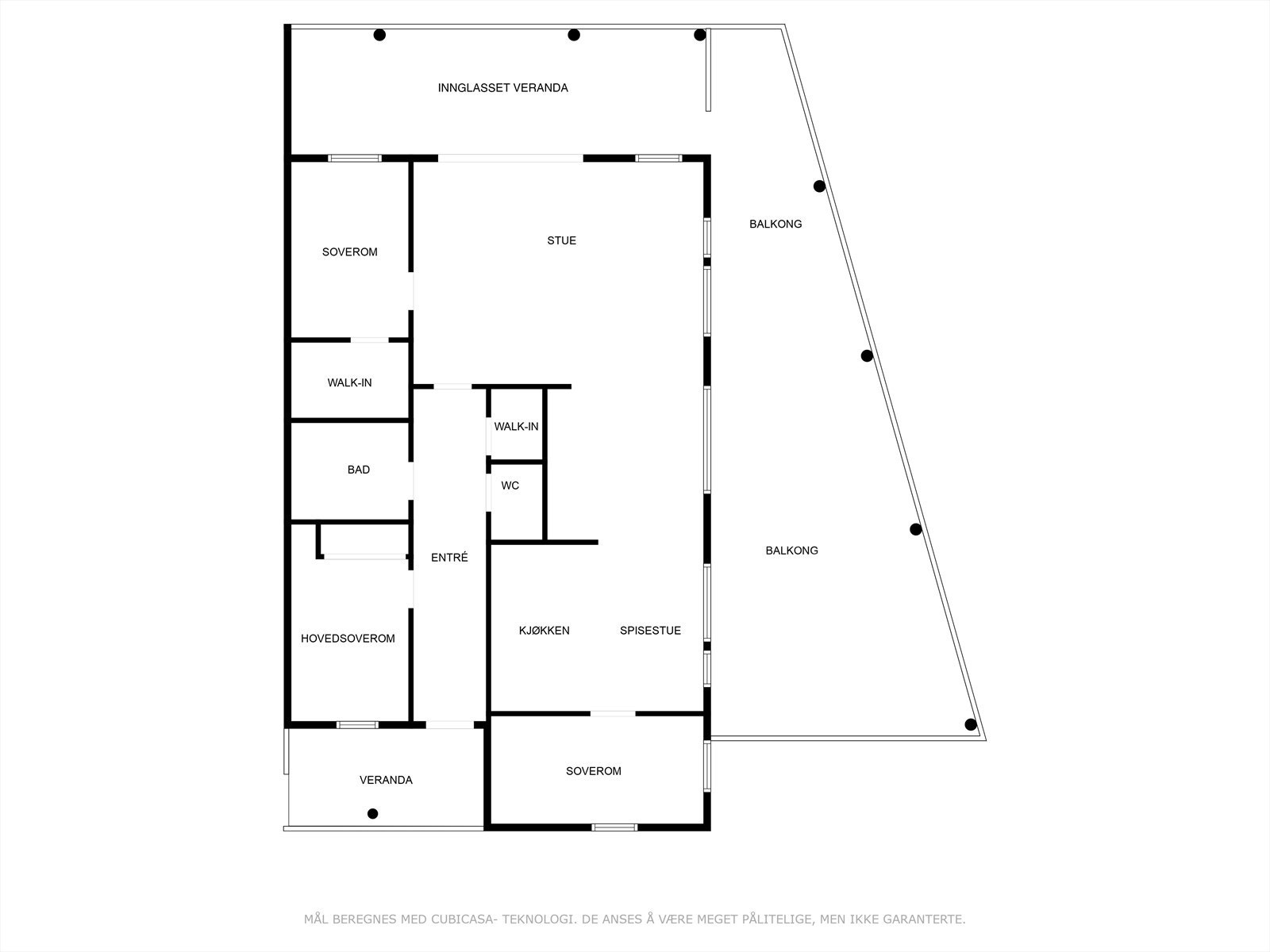 Planskisse Galleribilde