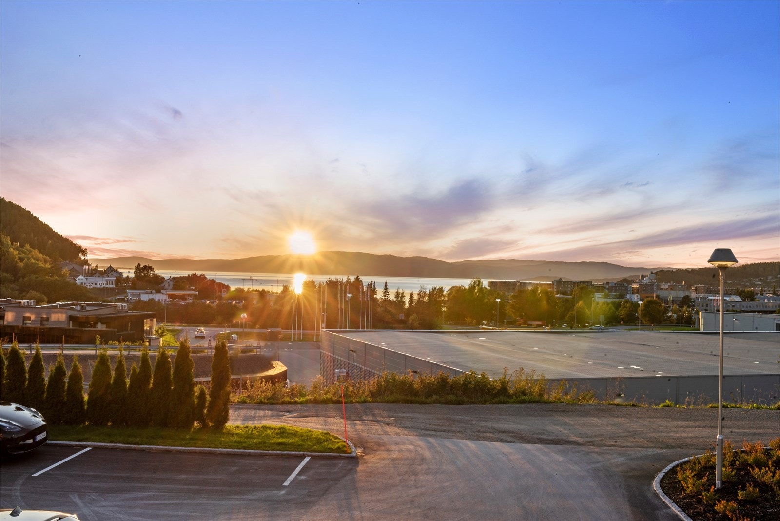 Nydelig utsikt og meget gode solforhold Galleribilde