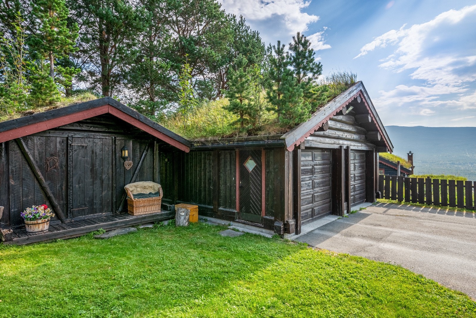 Gårdstun Galleribilde