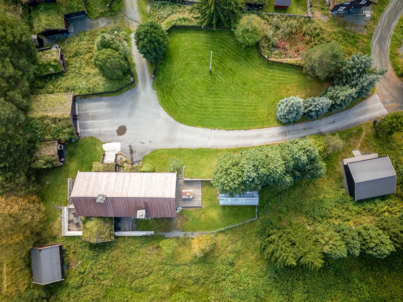 Gårdstun Galleribilde